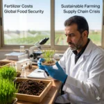 Expert Dr. Fadel Al-Zoubi warns that rising Fertilizer Production Costs, up 40%, threaten global food security. Learn how sustainable farming can help.
