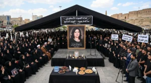 Sajida Obaid funeral mourning ends in Irbil as women honor the legendary Iraqi singer known for female empowerment and safe performance spaces in 2026.