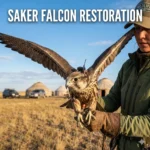 Saker Falcon Restoration drive launches in 2026 with 34 birds released. Discover how Kazakhstan and Saudi Arabia use GPS to save this endangered falcon.