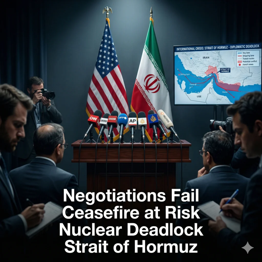 The US-Iran Negotiations Crisis intensifies as high-stakes talks in Pakistan fail. Discover the 10 massive risks this deadlock poses to global energy and peace.