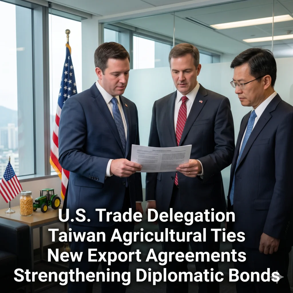 Explore how the 2026 Taiwan trade agreement led by Rep. Zach Nunn slashes tariffs for U.S. farmers and secures the global semiconductor supply chain today.
