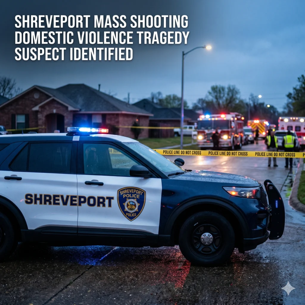 The Shreveport mass shooting investigation confirms 8 children died in a domestic attack. Suspect Shamar Elkins was killed after a high-speed police pursuit.