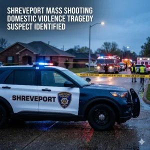 The Shreveport mass shooting investigation confirms 8 children died in a domestic attack. Suspect Shamar Elkins was killed after a high-speed police pursuit.