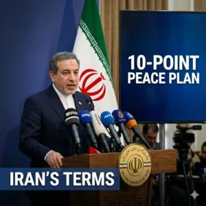 Iran unveils a 10-point peace plan as a conditional ceasefire begins. Explore the ambitious roadmap for regional stability and sanctions relief in 2026.