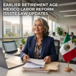 The Women's Retirement Benefit in Mexico is set for a historic change. Read about the ISSSTE Law's age reduction plan to 53 years for public sector workers.