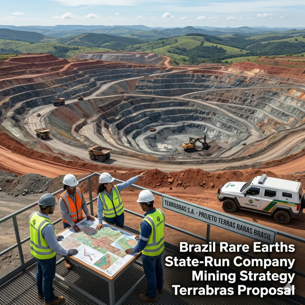 Brazil Rare Earths Strategy aims to create Terrabras, a state-run company to manage critical minerals and challenge China's dominance in the global market.