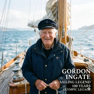 Celebrate the Gordon Ingate Legacy. Discover how this record Australian Olympian reached a century of life and transformed the sailing world with growth.