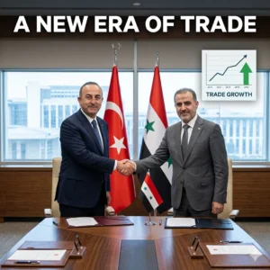 Türkiye and Syria launch high-level JETCO talks to boost post-regime trade. Turkish exports hit a record $3.5 billion as regional stabilization accelerates.