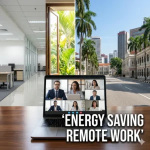 Indonesia and Malaysia remote work mandates for civil servants begin in April 2026 to save 6.2 trillion rupiah. Fuel crisis grows as Strait of Hormuz closes.