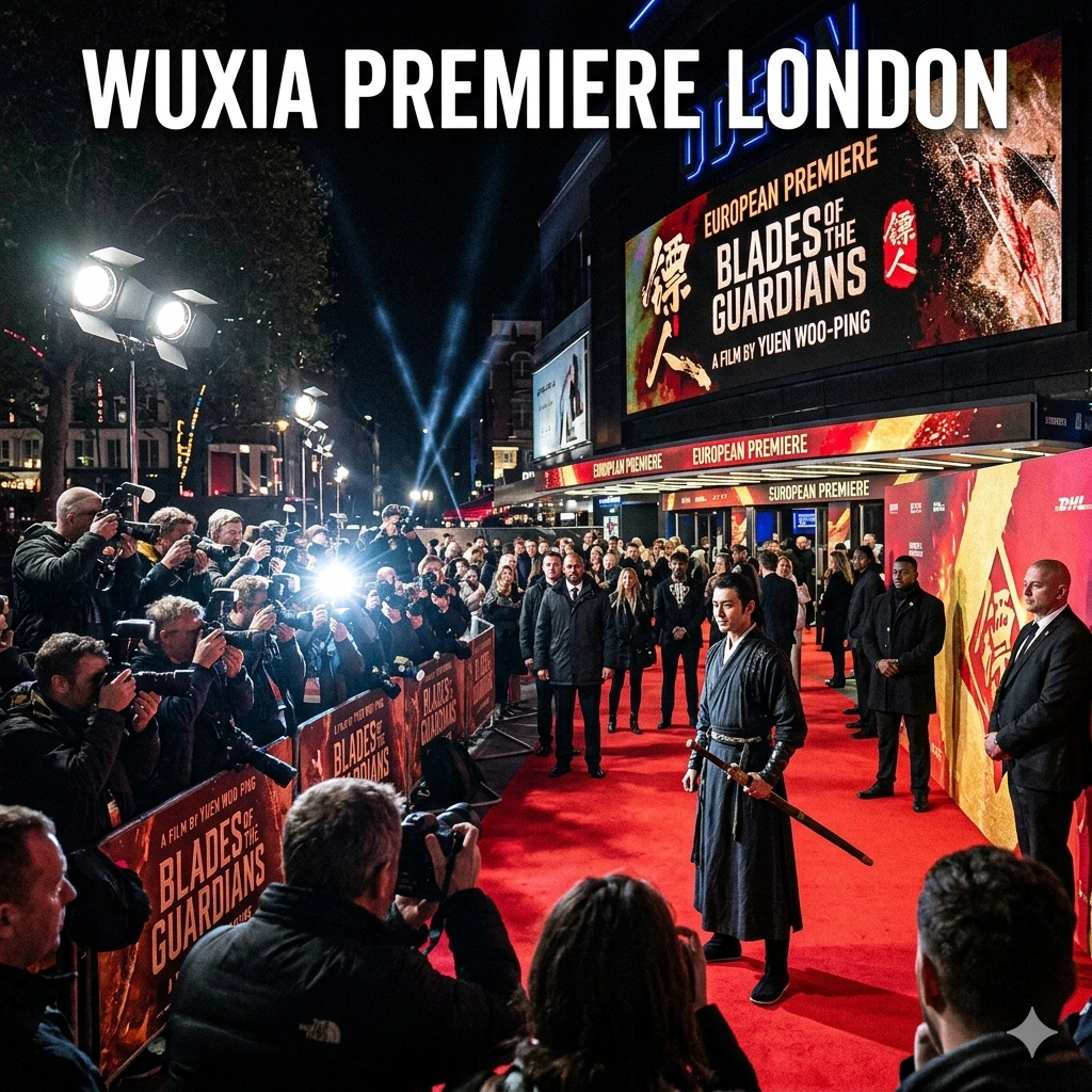 Experience the London premiere of Blades of the Guardians. Directed by Yuen Woo-ping, this 2026 wuxia epic redefines martial arts cinema for a new generation.