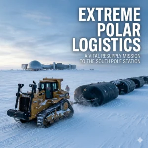 Discover how South Pole Logistics at Amundsen-Scott station are mapping the future of space exploration and Mars missions through extreme terrestrial analogs.