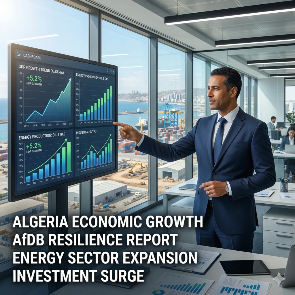 Algerian Economic Growth Trends show a projected 4% increase by 2027. Explore the drivers behind this resilience, including energy modernization and investment.
