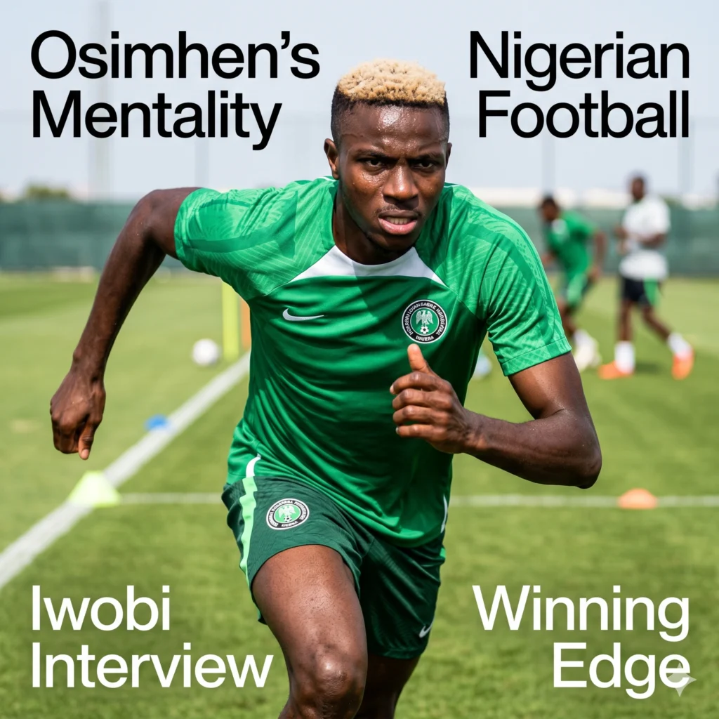 Alex Iwobi applauds Victor Osimhen for his relentless winning mentality and elite work rate in a new interview. Discover why Osimhen is a feared global striker.