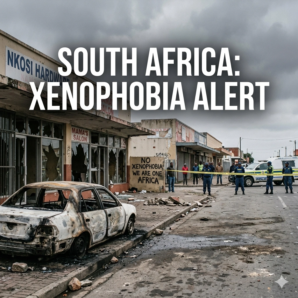 The Nigeria safety alert 2026 urges caution in South Africa following violent anti-immigration protests. Learn how to stay safe during the current unrest.