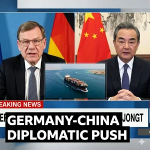 Global Diplomatic Efforts surge as Germany asks China to press Iran for peace talks. Learn how these powers aim to reopen the Strait of Hormuz and end the crisis.