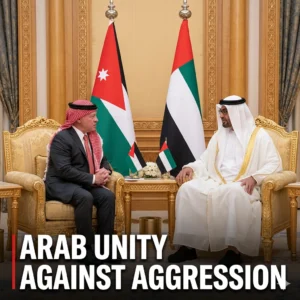 Jordan and UAE leaders condemn Iranian aggression in 2026. King Abdullah and Sheikh Mohamed call for a unified Arab response to protect regional sovereignty.