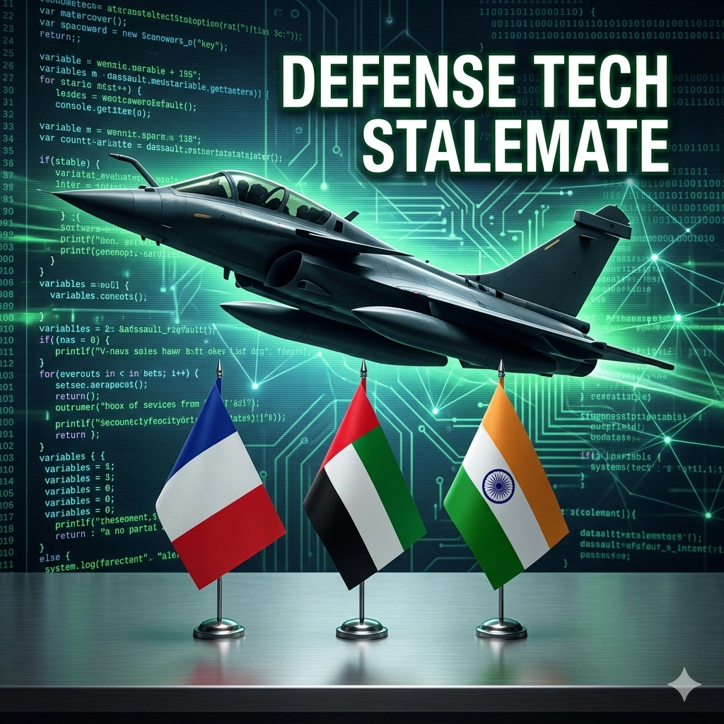 France faces alliance strain as the UAE exits the Rafale F5 project. Discover how tech sovereignty disputes are threatening French arms exports in 2026.