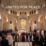 The Bahrain Interfaith Peace Vigil saw 1,300 leaders unite for peace at Our Lady of Arabia. A historic event celebrating regional stability and coexistence.