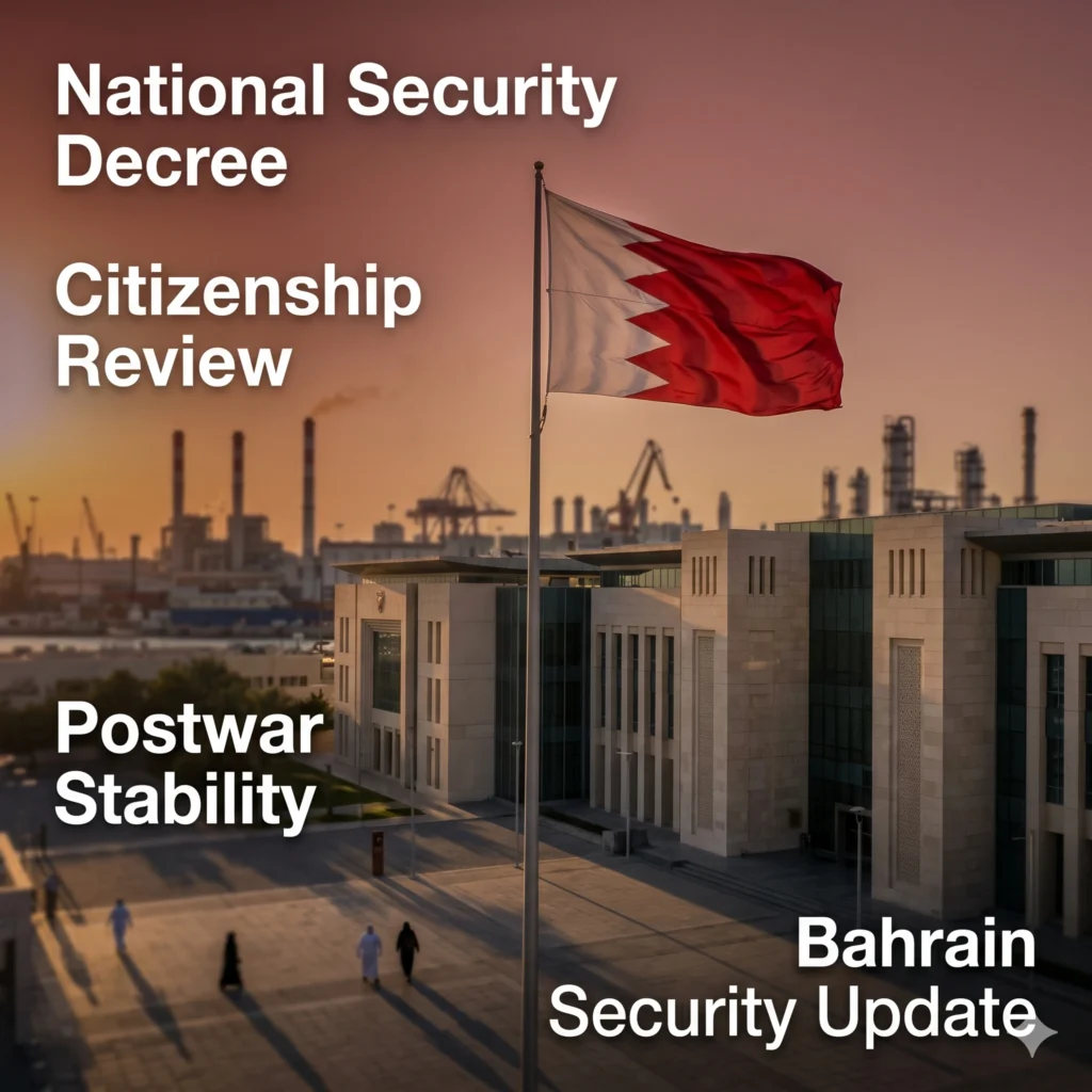 King Hamad orders a Government Citizenship Review after Iranian attacks. Learn how Bahrain is stripping citizenship to protect its national security in 2026.