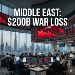 The Iran conflict economic blow could cost Arab nations $200 billion. The UN warns of 6% GDP loss, rising poverty, and 3.6 million lost jobs across the region.