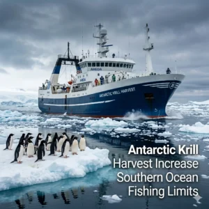 Norway and China propose a shock increase in Antarctic Krill Harvests. Learn about the 1.1 million ton quota and the environmental risks to the Southern Ocean.