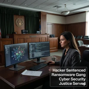 A Latvian hacker sentenced to 8 years in prison for ransomware attacks against U.S. infrastructure. Read about the Karakurt gang and DOJ legal victory.